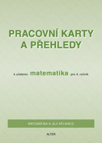 Pracovní karty a přehledy k uč. M 4