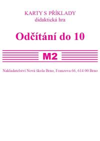 Sada kartiček M2 - odčítání do 10