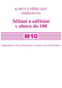 Sada kartiček M10 - počítání do 1000