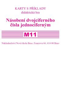 Sada kartiček M11 - násob.dvojcif.čísla j. doprod