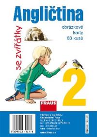Angličtina se zvířátky 2 obrázkové karty