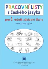 Pracovní listy z ČJ pro 3. ročník v PDF