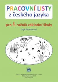 Pracovní listy z ČJ pro 4. ročník v PDF